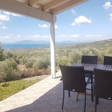Panorama View Evia Greece Kamaritsa