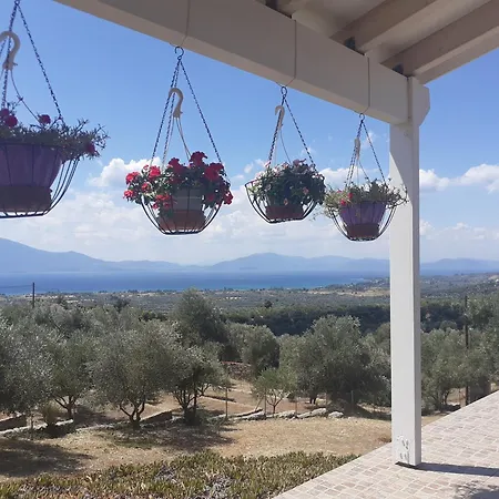 Panorama View Evia Greece Kamaritsa